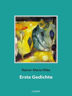 cover image of Erste Gedichte